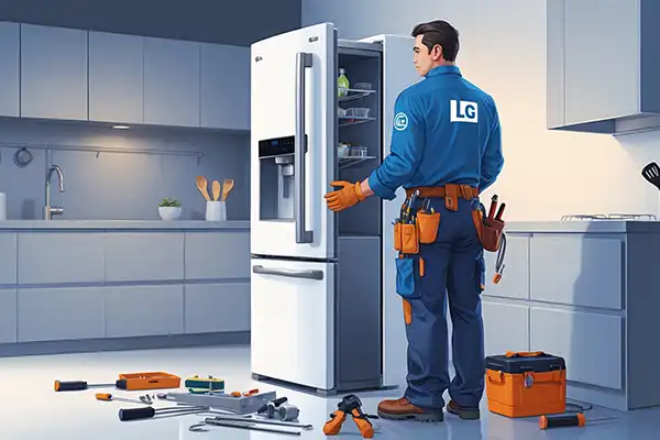 تعمیرکار یخچال فریزر ال جی